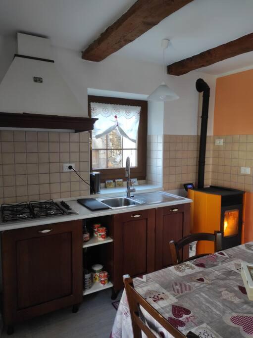 Casa Del Cios Calda E Intima Casetta Immersa Nel Verde Delle Montagne Alpe Basciumo Eksteriør billede