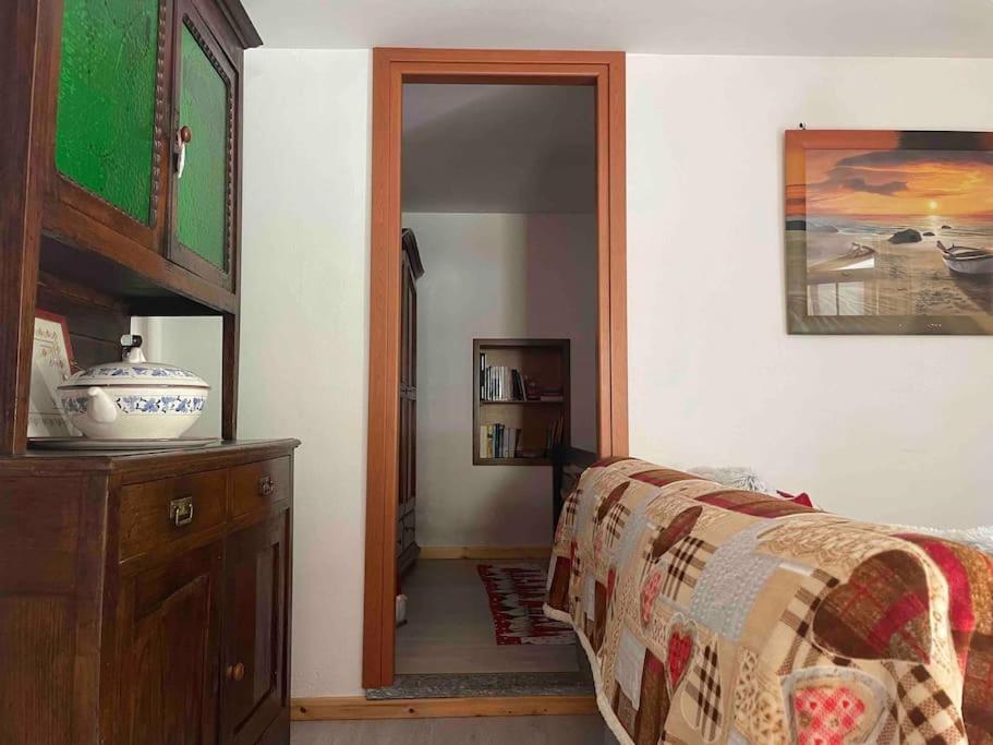 Casa Del Cios Calda E Intima Casetta Immersa Nel Verde Delle Montagne Alpe Basciumo Eksteriør billede